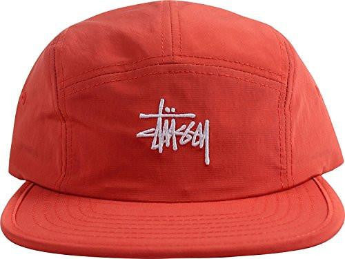 Micro Ripstop Camp Snapback Hat Size: Os Color: Red