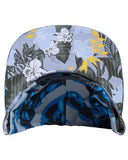 Krush Snapback Hat Graphite Cyan, One Size