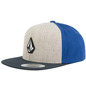 Volcom El Stone Boys Snapback Hat, Grey