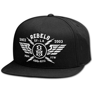 Strike Twice Snapback Black