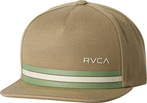 Rvca Barlow Twill Snapback Hat, Bark, One Size