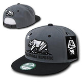 Whang California Republic Snapbacks Charcoalblack