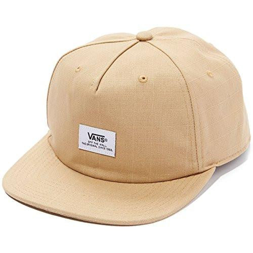 Vans Helms Unstructured Snapback Hat Khaki