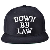 S Ssur Snapback Hat Down By Law Black Adjustable