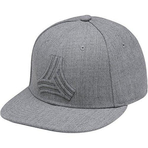 Tango Snapback Hat Grey One Size Fits Most