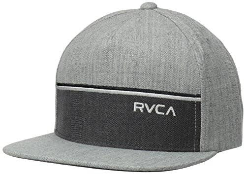 Rvca Lowbar Snapback Ii Hat, Grey Heather, One Size