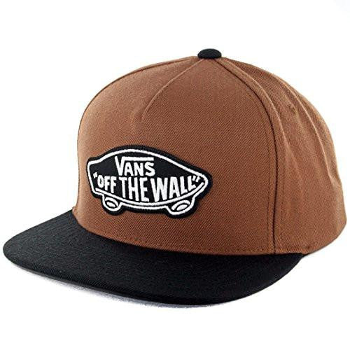 Vans Classic Patch Snapback Hat Toffee/Black Patch Skateboard Cap