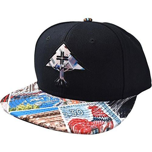 147 Bands Snapback Adjustable Hatcap One Size Black