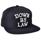 S Ssur Snapback Hat Down By Law Black Adjustable