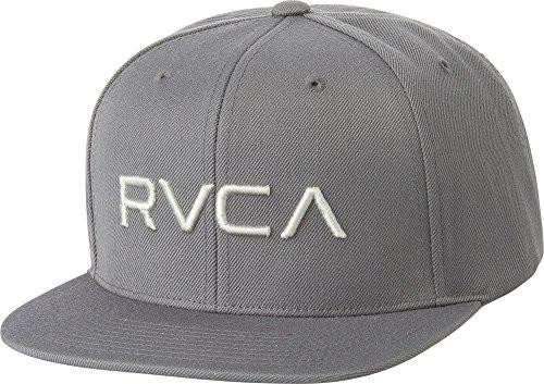 Rvca Twill Snapback Iii Hat Light Grey Snap Back Cap