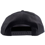 Ssur Plus Devil Platoon Snapback 6 Panel Hat Black Adjustable