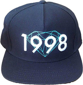 1998 Brilliant Black Snapback Hat
