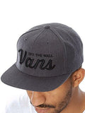 Vans New Charcoal Heather Wilmington Snapback Cap Default , Grey