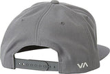 Rvca Twill Snapback Iii Hat Light Grey Snap Back Cap