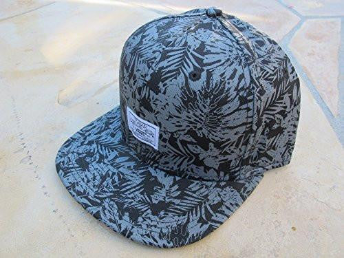Vans Off The Wall Fiji Snapback Hat Cap Black/Grey