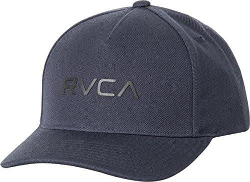 Rvca Curved Bill Snapback Hat, Navy, One Size