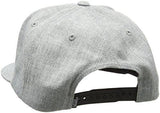 Vans Heather Grey Full Patch Snapback Cap Default , Grey