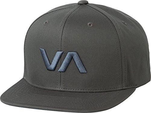 Rvca Va Snapback Ii Hat, Grey/Blue, One Size