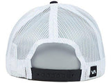 Rvca Palms Yellow/White Flat Brim Trucker Snapback Hat Cap Brand New Osfa
