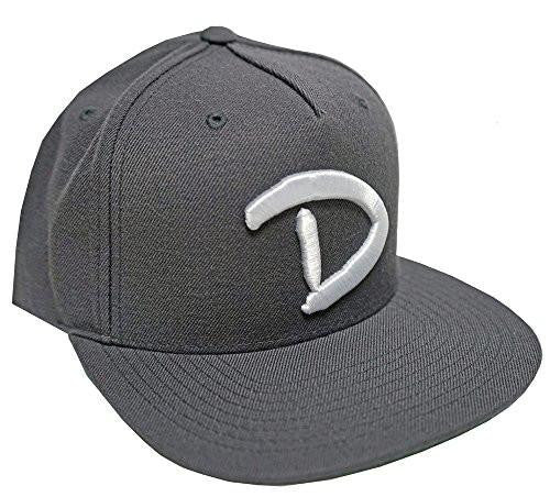 Og D Snapback Cap, Grey