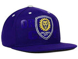 Orlando City Sc New Mls Academy Purple Snapback Adjustable Fit Hat One Size $30