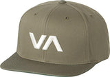 Rvca Va Snapback Ii Hat Olive Green White