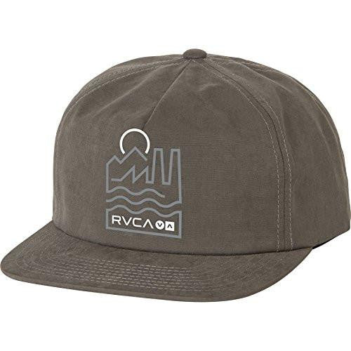 Rvca Industrie Snapback Hat Grey One Size