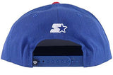 X Grizzly Spelled Out Snapback Hat In Royal/Red