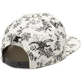 Vans Off The Wall Toile By Starter Snapback Hat Cap Cream White