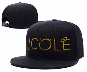 Crown Only Logo Adjustable Snapback Embroidery Caps Hats Black/Gold