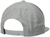 Rvca Lowbar Snapback Ii Hat, Grey Heather, One Size