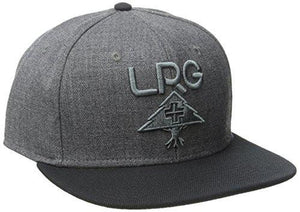 Research Group Snapback Hat, Charcoal Heather, One Size