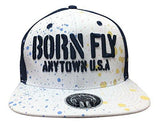 Rose Snapback Cap Osfa Indigo