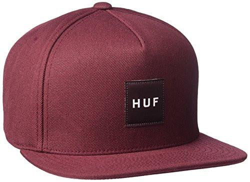 Box Logo Snapback Hol16, Wine, One Size