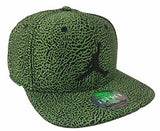 Jordan Jumpman Premium Snapback Hat Cap Green/Black