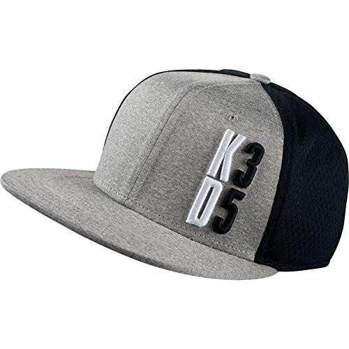 Kd Performancetrue Snapback Hat Black/Dark Grey/White