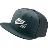 Sb Skateboard Snapback Hat, One Size Hasta Blue/Green/White