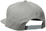 Script Snapback, Natural Grey, One Size