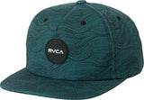Rvca Hi Tide Snapback Hat, Green, One Size
