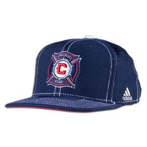 Chicago Fire Snapback Mls Team Climalite Cap Licensed Flat Brim Hat