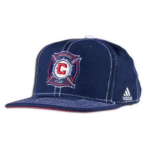 Chicago Fire Snapback Mls Team Climalite Cap Licensed Flat Brim Hat
