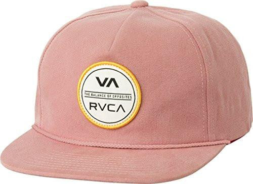 Rvca Global Snapback Hat, Mauve, One Size