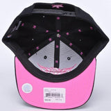 Nba Phoenix Suns Black And Pink Snapback Hat Adjustable Adult