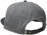 Research Group Snapback Hat, Charcoal Heather, One Size