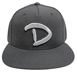 Og D Snapback Cap, Grey