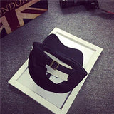 Smile Face Printed Cotton Baseball Cap Boys Girls Snapback Hip Hop Hat Black