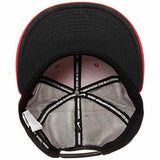Tech True Snapback Hat Lite Crimson/Black