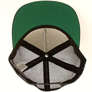 Boaters Snapback Hat, Black, One Size
