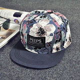 Unisex Cool Hip Hop Snapback Hat Adjustable Baseball Cap Multicolor